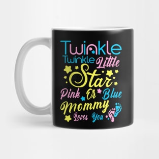 Twinkle Twinkle Little Star Gender Reveal T Shirt Mug